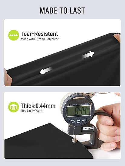 SaphiRose Hooded Rain Poncho Waterproof Raincoat Jacket for Men Women Adults